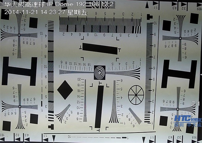 智慧高速解决方案 PA视讯官方集团网络摄像机清晰度测试图
